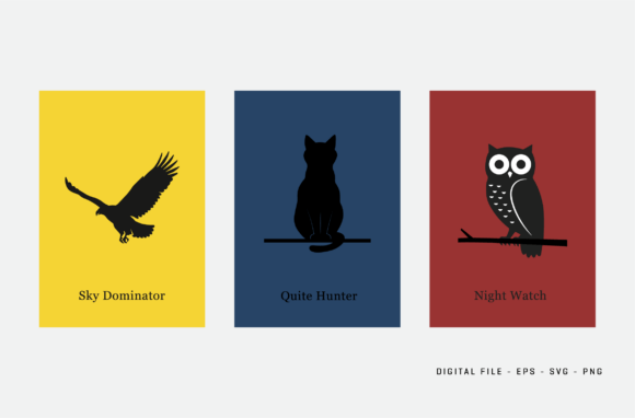 Boho Eagle, Cat Owl Illustration SVG