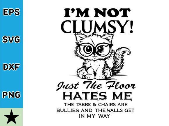 Vintage Funny Cat T-shirt SVG Vector