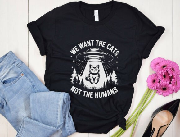 We Want the Cats Not the Humans SVG